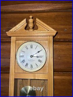 Westminster Chime Wall Melody Clock Vintage, Quartz Q4501/1K Chimes Each Hour