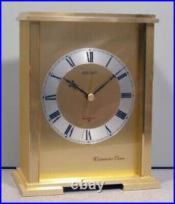 Westminster Chimes Mantel Clock by SEIKO Circa 1980