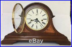 Westminster KIENINGER For Ethan Allen Mantle Clock 9 Jewels 8 Chime Rods Runs