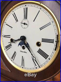 Westminster KIENINGER For Ethan Allen Mantle Clock 9 Jewels 8 Chime Rods Runs