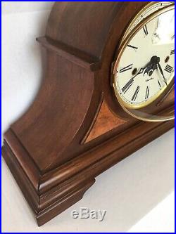 Westminster KIENINGER For Ethan Allen Mantle Clock 9 Jewels 8 Chime Rods Runs