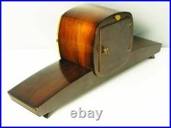 Westminster Later Art Deco Chiming Mantel Clock Emes Hermle From 50 ´s