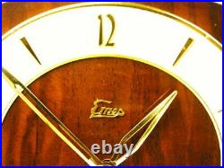 Westminster Later Art Deco Chiming Mantel Clock Emes Hermle From 50 ´s