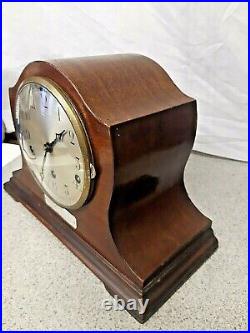 Westminster Mahogony Chiming Mantle Clock, Perivale Movement 1930-40s