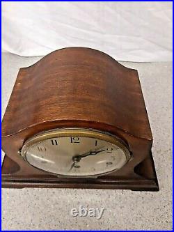 Westminster Mahogony Chiming Mantle Clock, Perivale Movement 1930-40s