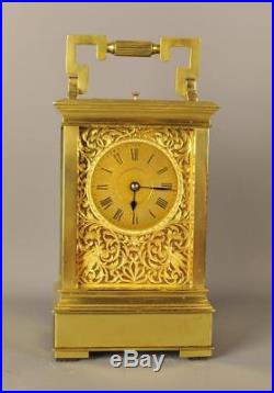 Westminster Quarter Chiming Repeating Carriage Clock