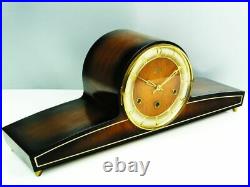 Westminster Rare Beautiful Later Art Deco Chiming Mantel Clock From Lauffer