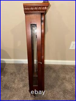 Westminster Whittington Seiko Quartz Pendulum Wooden Wall Clock NICE Two chimes