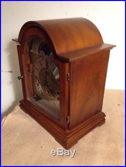 Westminster chime clock Emil Schmeckenbecher Two Jewels 8-1/2 X 10Inch Tall W. G
