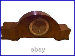 Westminster vedette 7 rubis art deco made in france mantle chime clock