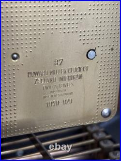 Working 1980's Howard Miller 612-429 Mantel Clock Mechanical Wind Up Westminster