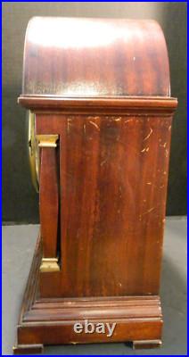 Working Antique Waterbury Gothic Beehive Westminster Chime Mantle Clock Very GD