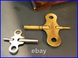 Working Antique Waterbury Gothic Beehive Westminster Chime Mantle Clock Very GD