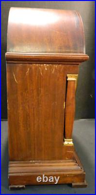 Working Antique Waterbury Gothic Beehive Westminster Chime Mantle Clock Very GD