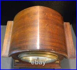 Working Antique Waterbury Gothic Beehive Westminster Chime Mantle Clock Very GD