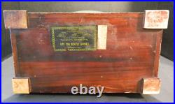 Working Antique Waterbury Gothic Beehive Westminster Chime Mantle Clock Very GD