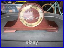 Working Vintage Linden Chiming Mantle Clock West Germany Wind Up