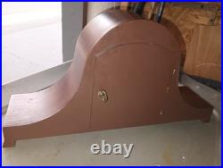 Working Vintage Linden Chiming Mantle Clock West Germany Wind Up
