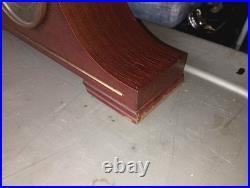 Working Vintage Linden Chiming Mantle Clock West Germany Wind Up