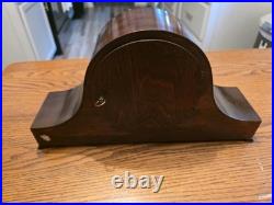 Working Vintage Linden Westminster Chime Mantle Clock West Germany Wind Up w Key