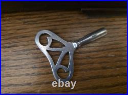 Working Vintage Linden Westminster Chime Mantle Clock West Germany Wind Up w Key