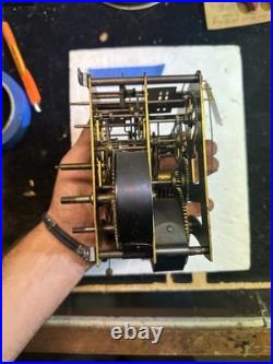 (g64) Waterbury Westminster Triple Plate Clock Movement, Chime